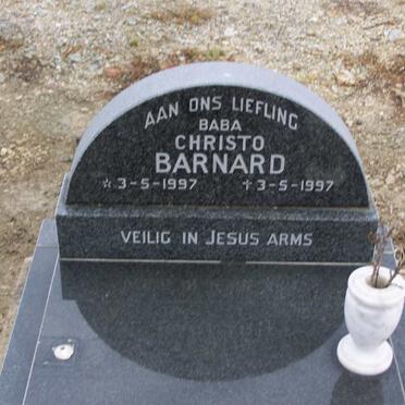 BARNARD Christo 1997-1997