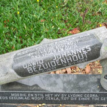 BEZUIDENHOUT Dawid Johannes 1937-1997