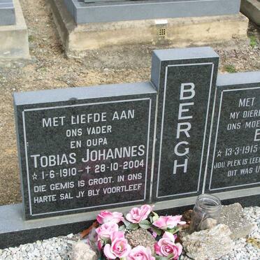 BERGH Tobias Johannes 1910-2004 &amp; Elma 1915-1994