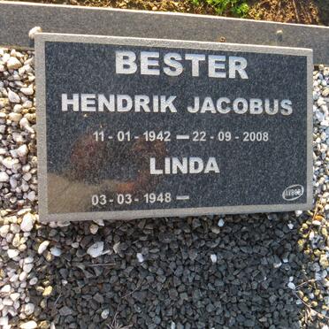 BESTER Hendrik Jacobus 1942-2008 & Linda 1948-