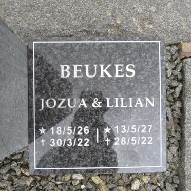 BEUKES Jozua 1926-2022 &amp; Lilian 1927-2022