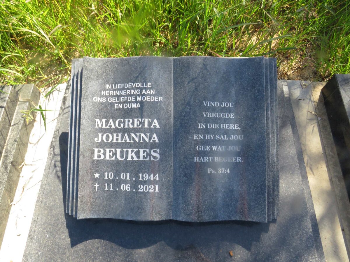 BEUKES Magreta Johanna 1944-2021