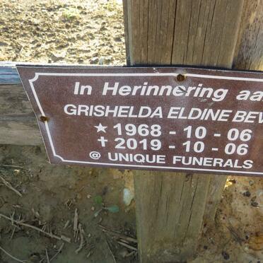 BEVIE Grishelda Eldine 1968-2019