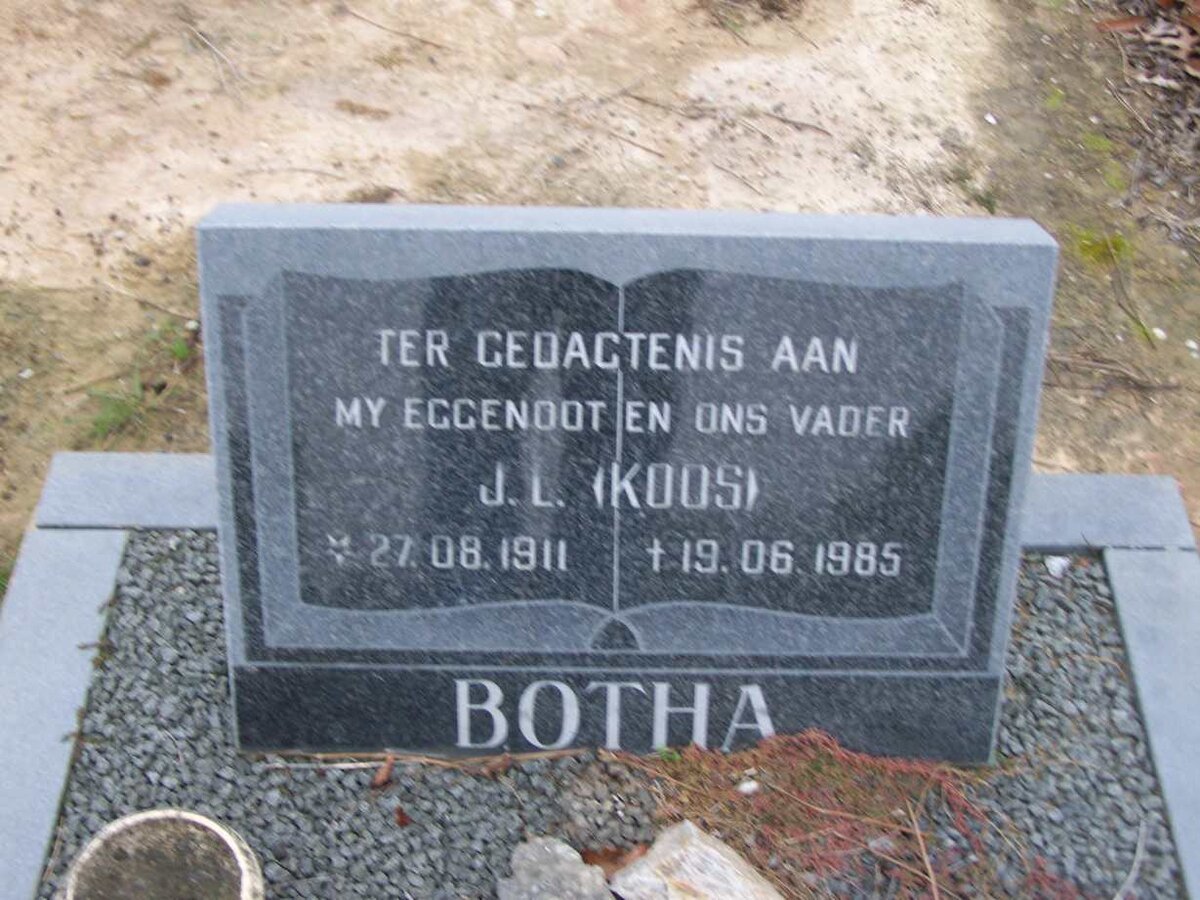 BOTHA J.L. 1911-1985