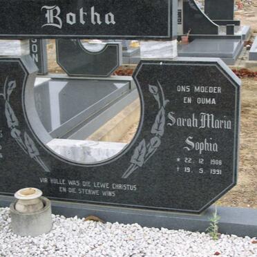 BOTHA Adam Johannes 1900-1986 &amp; Sarah Maria Sophia 1908-1991 _2