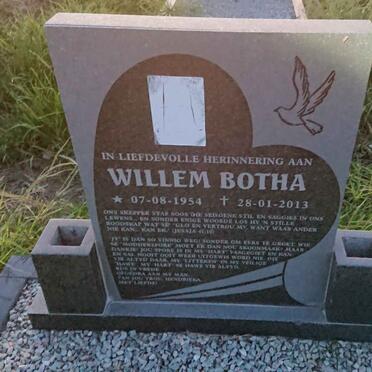 BOTHA Willem 1954-2013