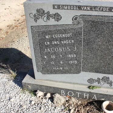 BOTHA Jacobus J. 1899-1975
