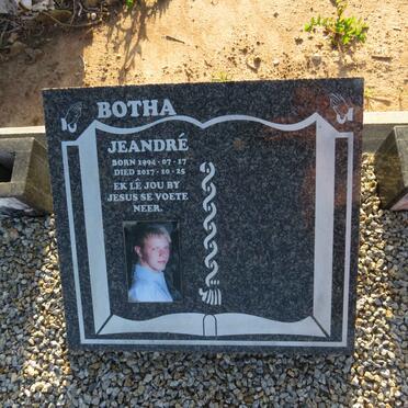 BOTHA Jeandre 1994-2017