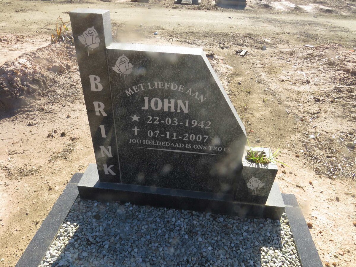 BRINK John 1942-2007