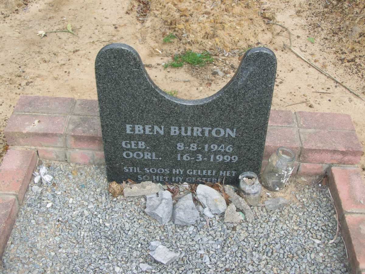 BURTON Eben 1946-1999