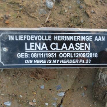 CLAASEN Lena 1951-2018