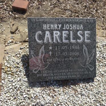 CARELSE Henry Joshua 1936-2006