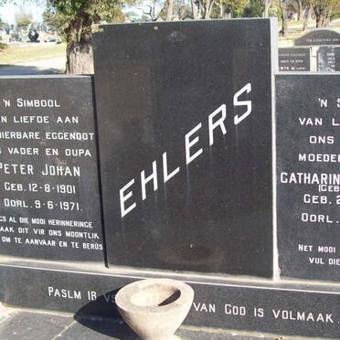 EHLERS Peter Johan 1901-1971 &amp; Catharina Antionetta NORTIER 1905-1984