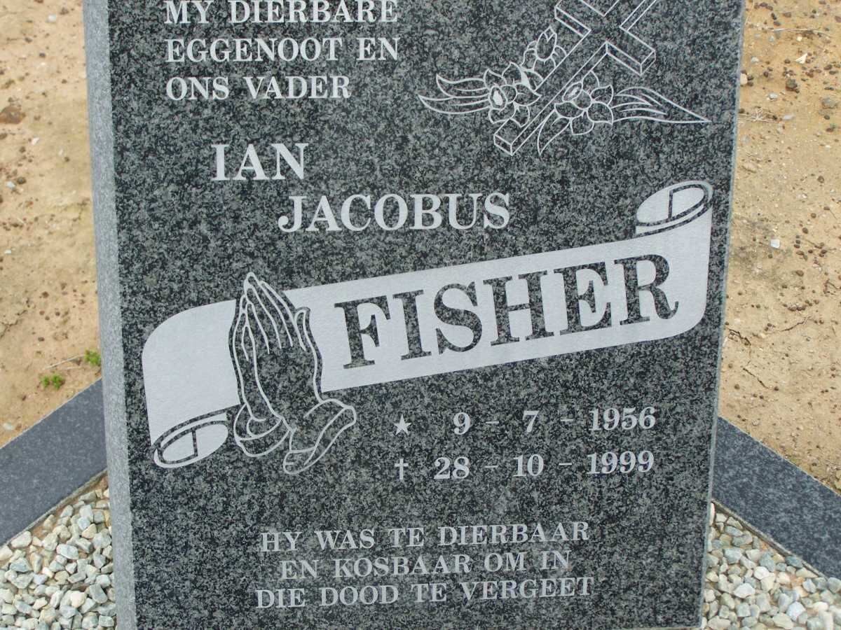 FISHER Ian Jacobus 1956-1999