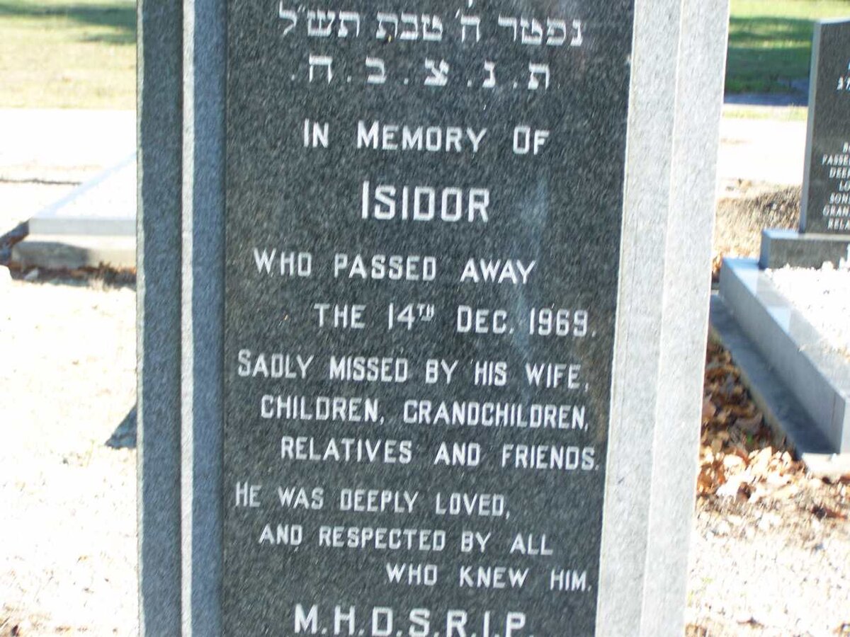 FRANKEL Isidor -1969