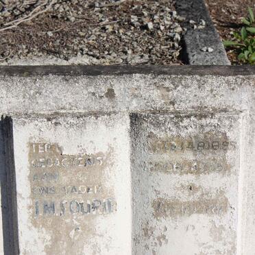 FOURIE J.M. 18?5-1955