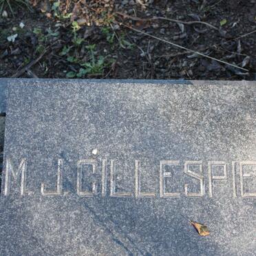 GILLESPIE M.J.