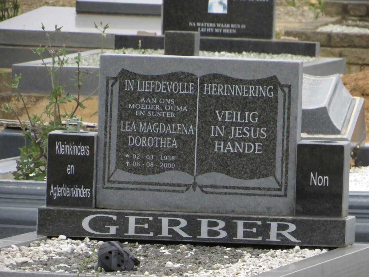 GERBER Lea Magdalena Dorothea 1938-2009