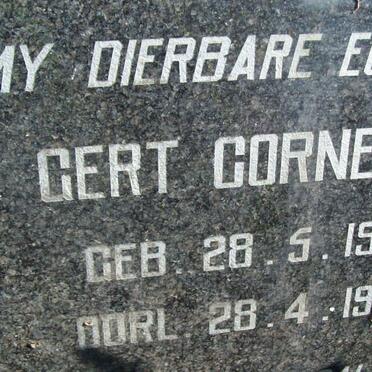 GERBER Gert Cornelius 1900-1972