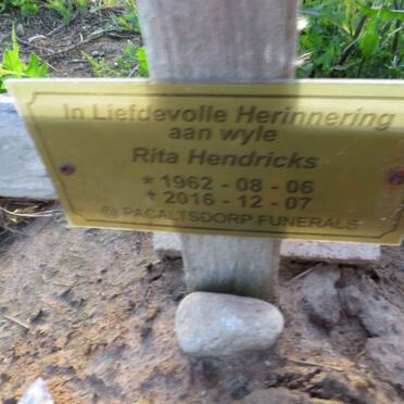 HENDRICKS Rita 1962-2016