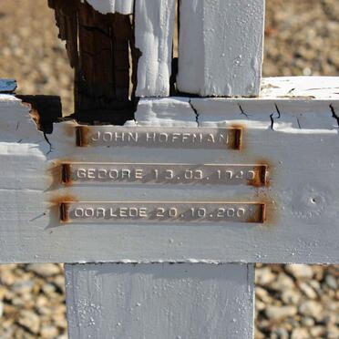 HOFFMAN John 1940-2001