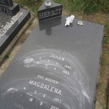 HERBST Johan 1946-1993 &amp; Magdalena 1953-2022