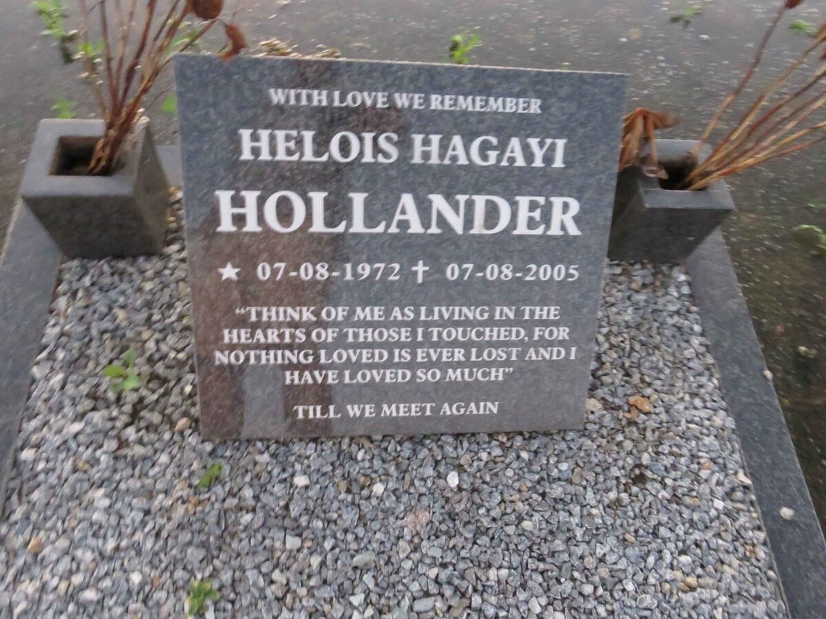 HOLLANDER Helois Hagayi 1972-2005
