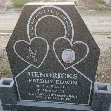 HENDRICKS Freddy Edwin 1971-2011