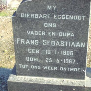 HEUNIS Frans Sebastiaan 1906-1967 &amp; Hester M.J. 1911-1985