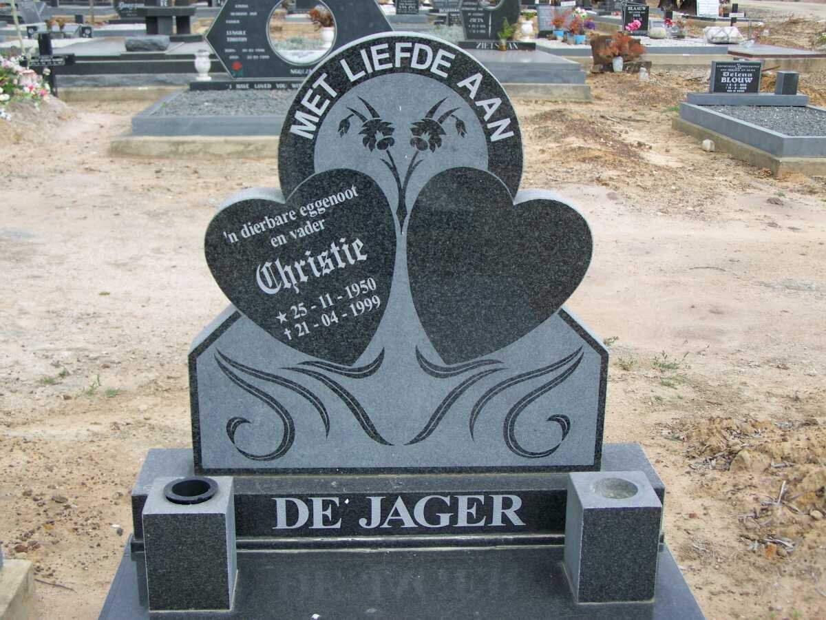 JAGER Christie, de 1950-1999