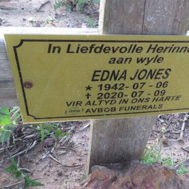 JONES Edna 1942-2020