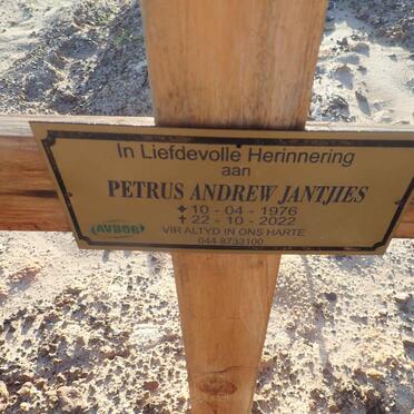 JANTJIES Petrus Andrew 1976-2022