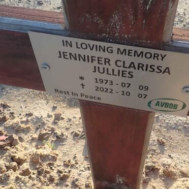 JULLIES Jennifer Clarissa 1973-2022