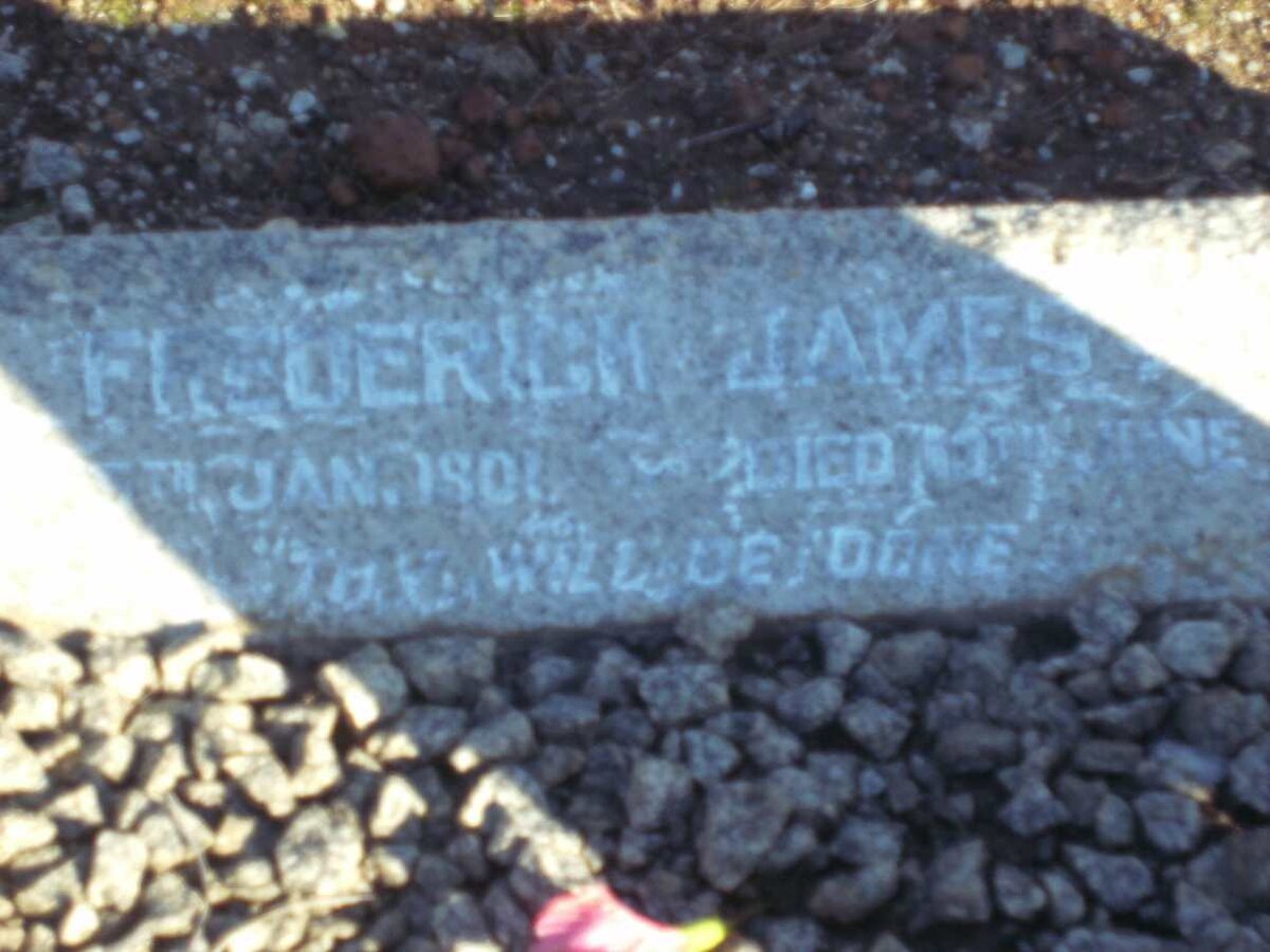 JAMES Frederick 1901-19??