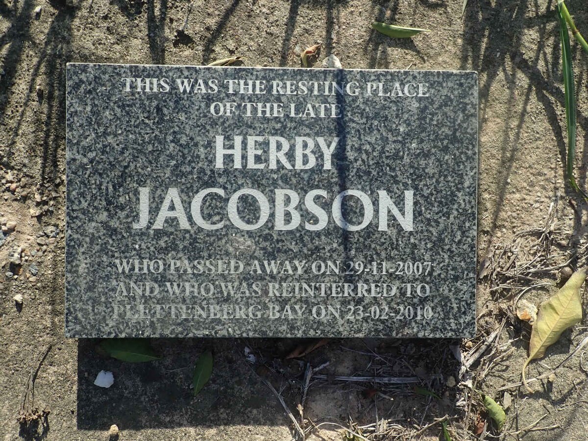 JACOBSON Herby -2007