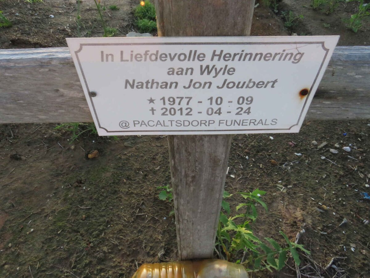 JOUBERT Nathan Jon 1977-2012