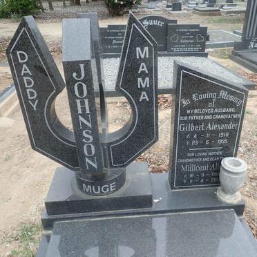 JOHNSON Gilbert Alexander 1918-1995 & Millicent Alice 1918-2013_1