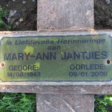 JANTJIES Mary-Ann 1943-2009