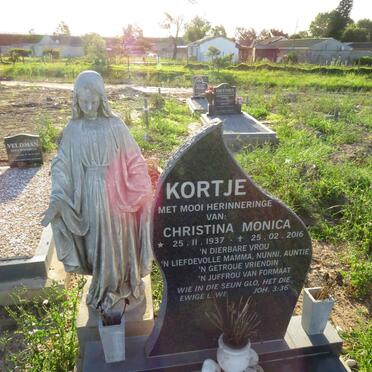 KORTJE Christina Monica 1937-2016