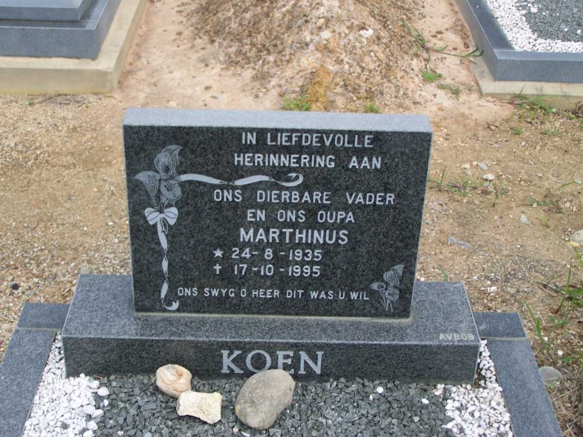 KOEN Marthinus 1935-1995