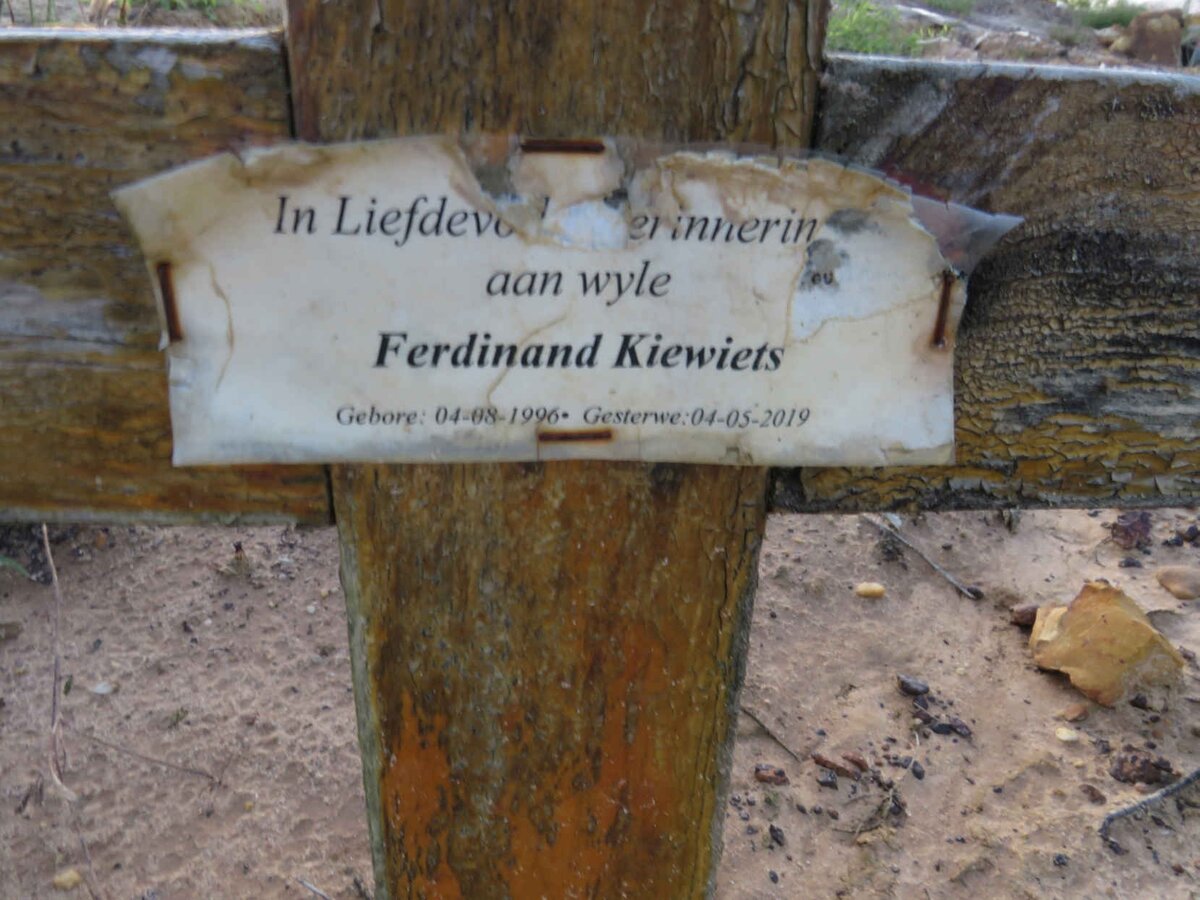 KIEWIETS Ferdinand 1996-2019