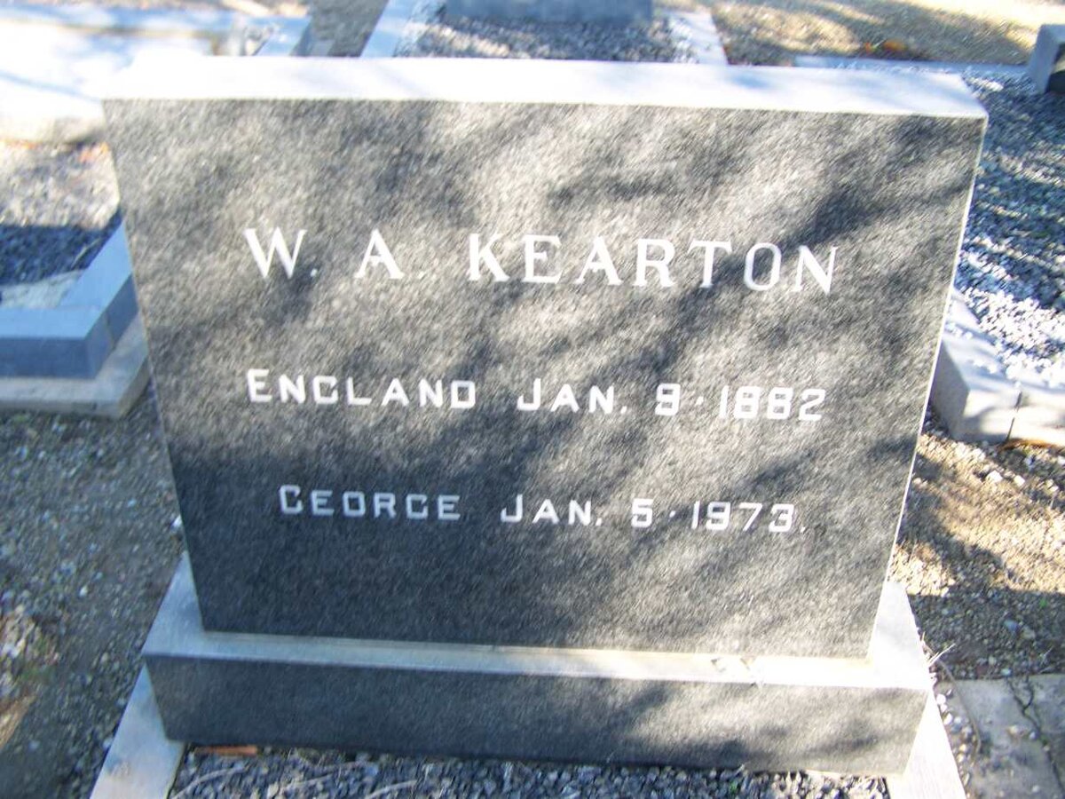 KEARTON W.A. 1882-1973