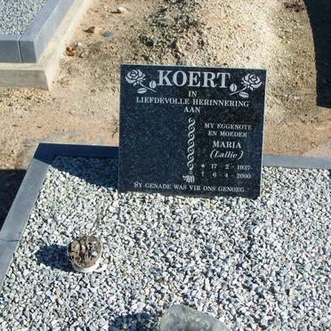 KOERT Maria 1937-2000