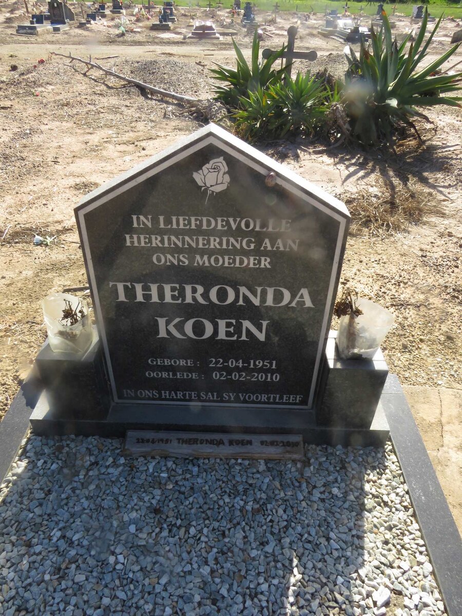 KOEN Theronda 1951-2010