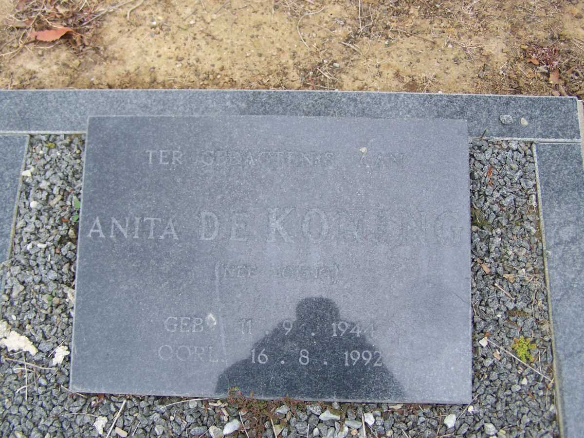 KONING Anita, de 1944-1992