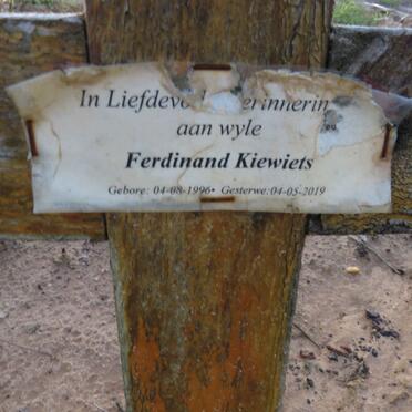 KIEWIETS Ferdinand 1996-2019