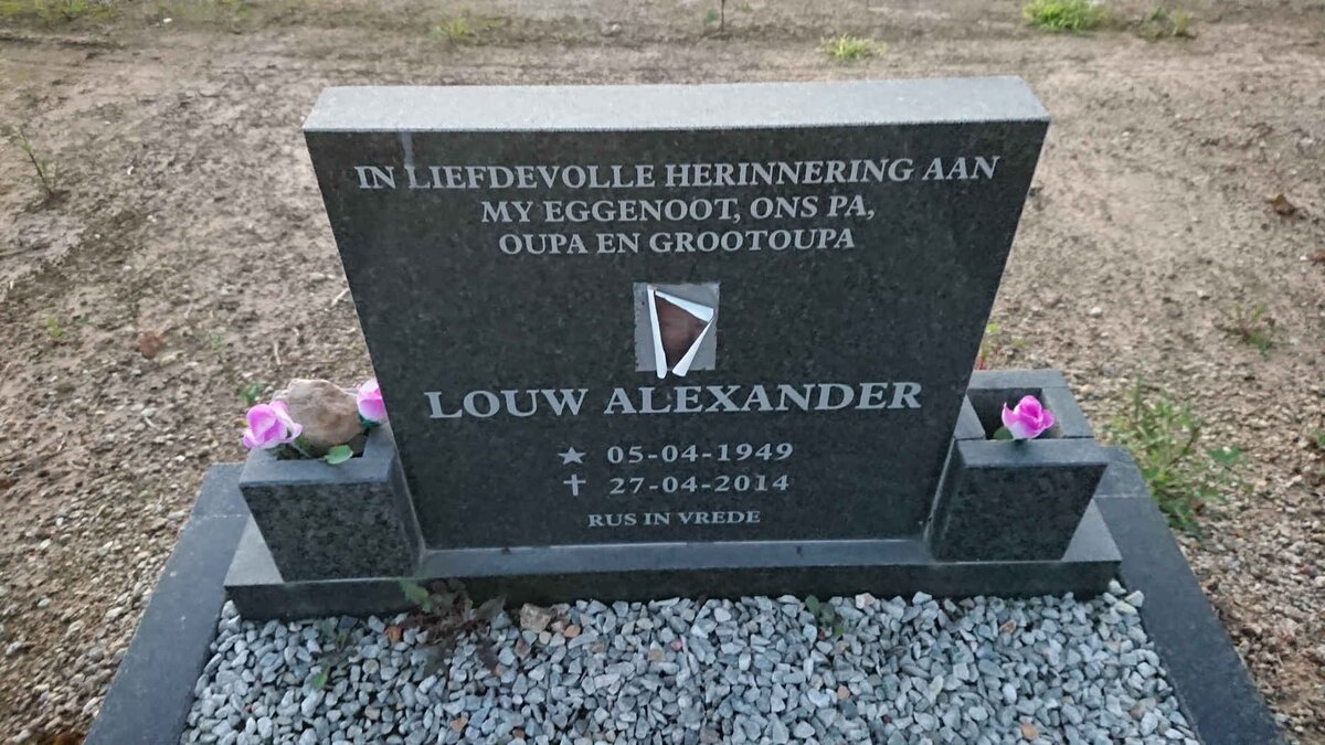 LOUW Alexander 1949-2014