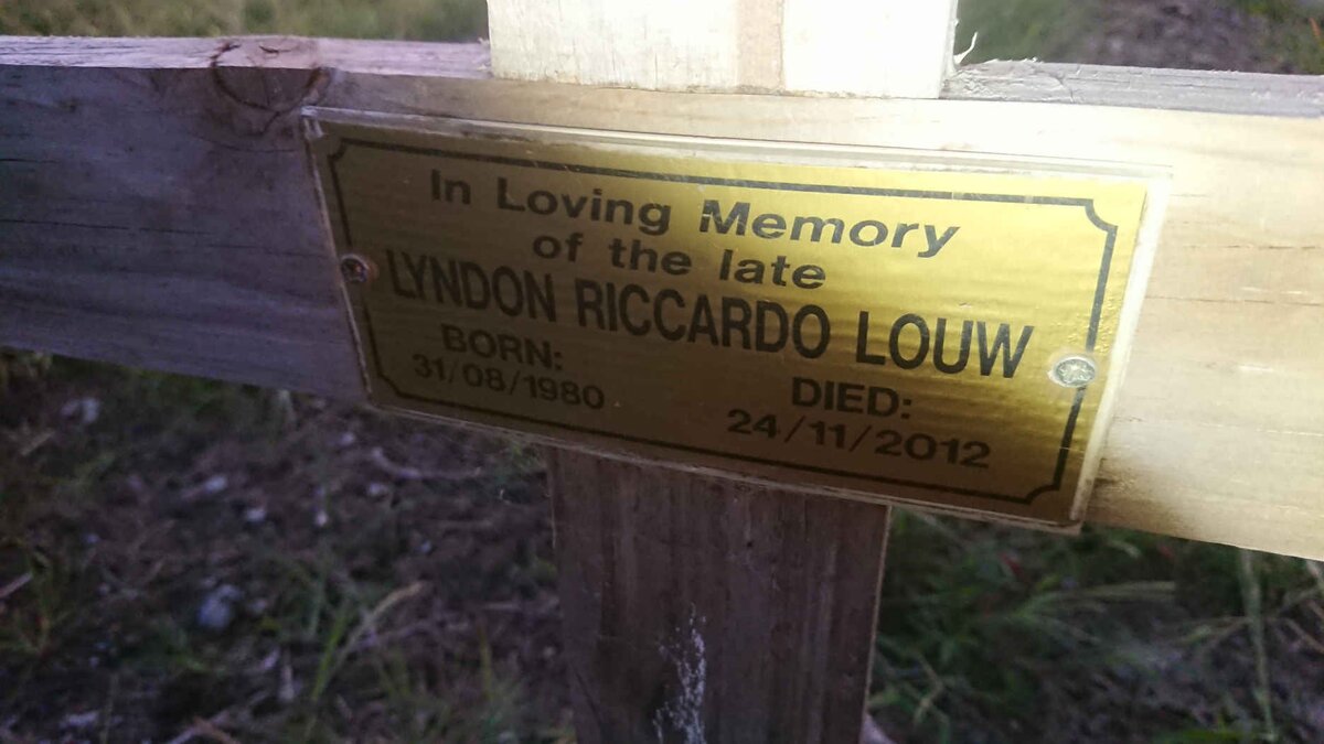 LOUW Lyndon Riccardo 1980-2012