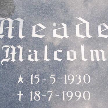 MEADE Malcolm 1930-1990