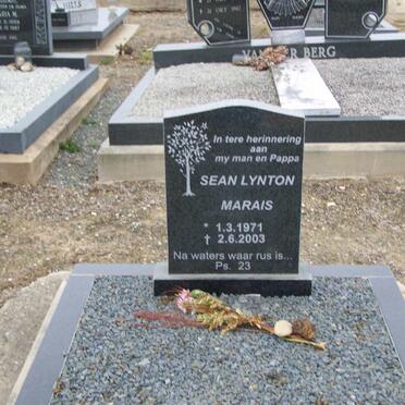 MARAIS Sean Lynton 1971-2003